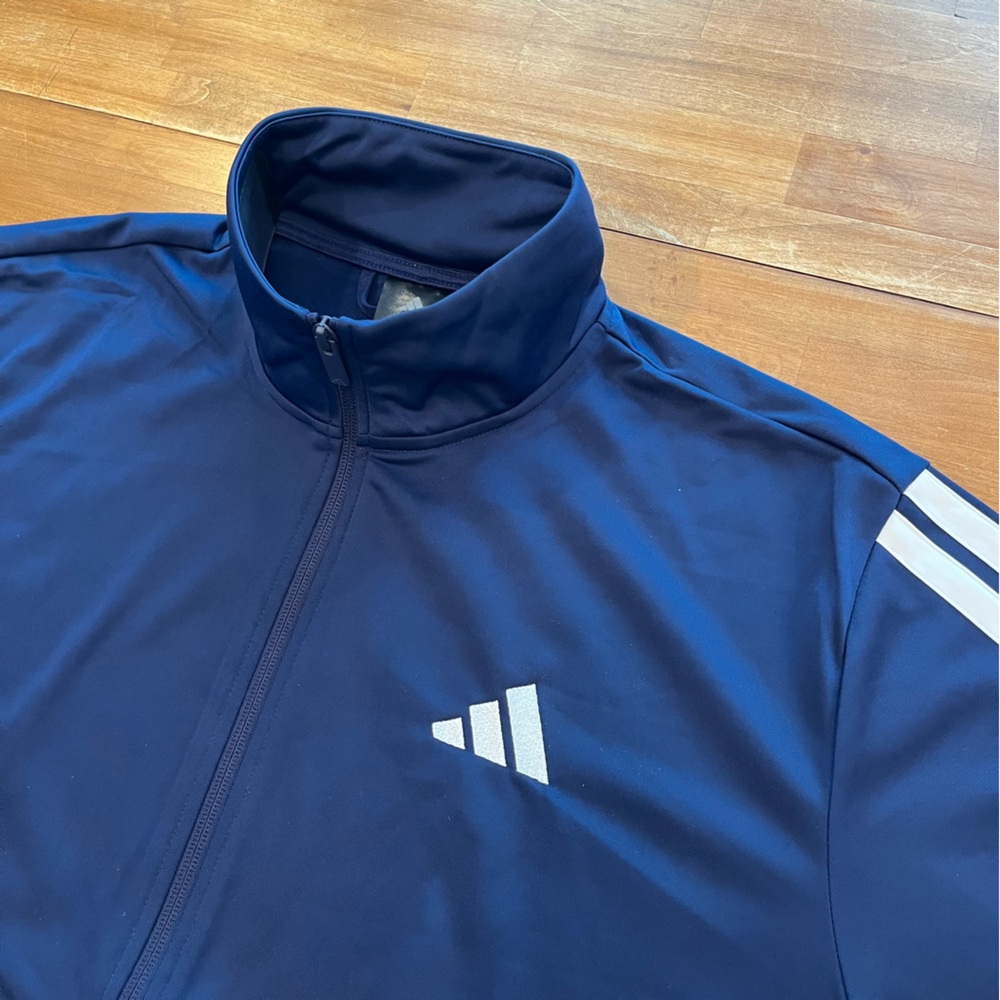 ADIDAS Dark Blue Blue 3-Stripes Track Suit - Picture 3 of 11